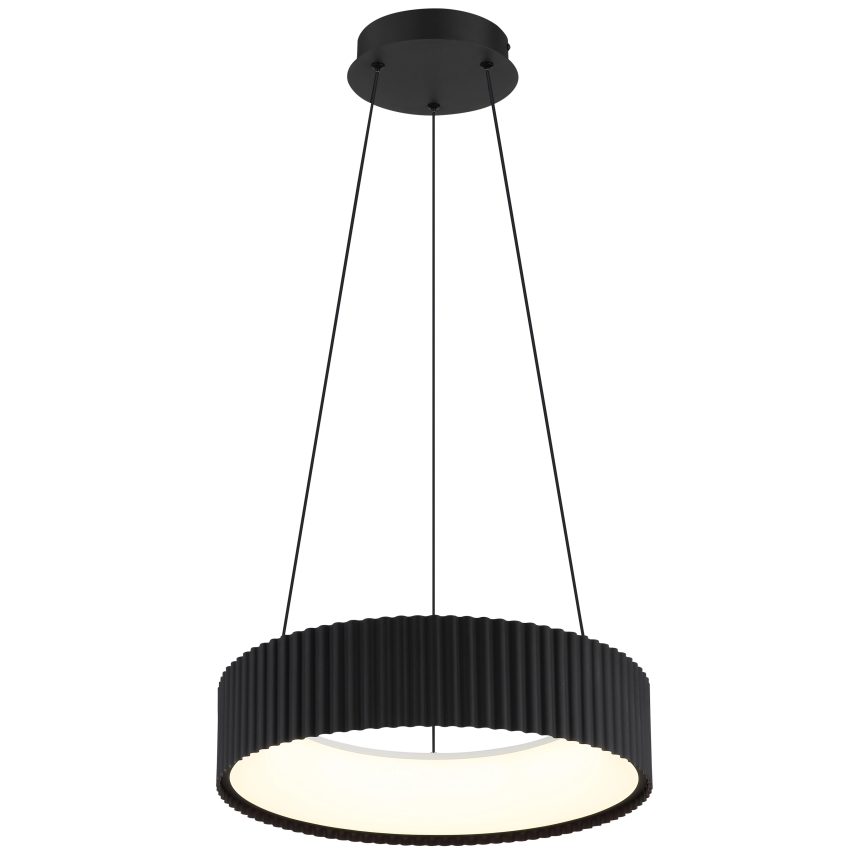Globo - LED viseći luster na sajli LED/45W/230V 2700/4000/6000K, promjer 46 cm, crne boje
