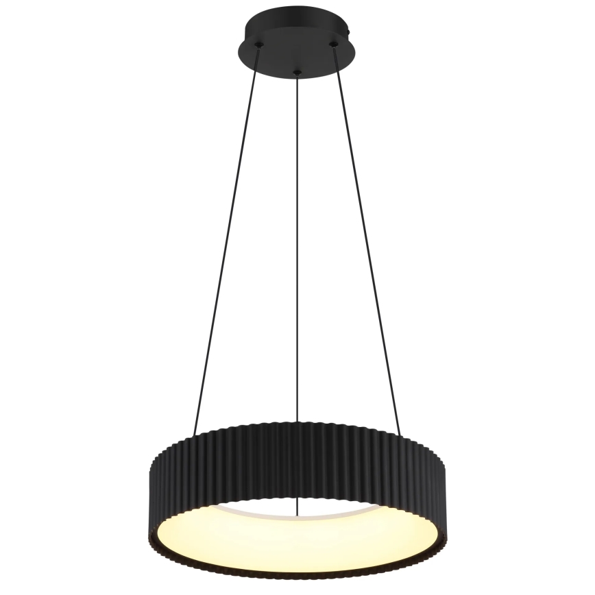 Globo - LED viseći luster na sajli LED/45W/230V 2700/4000/6000K, promjer 46 cm, crne boje