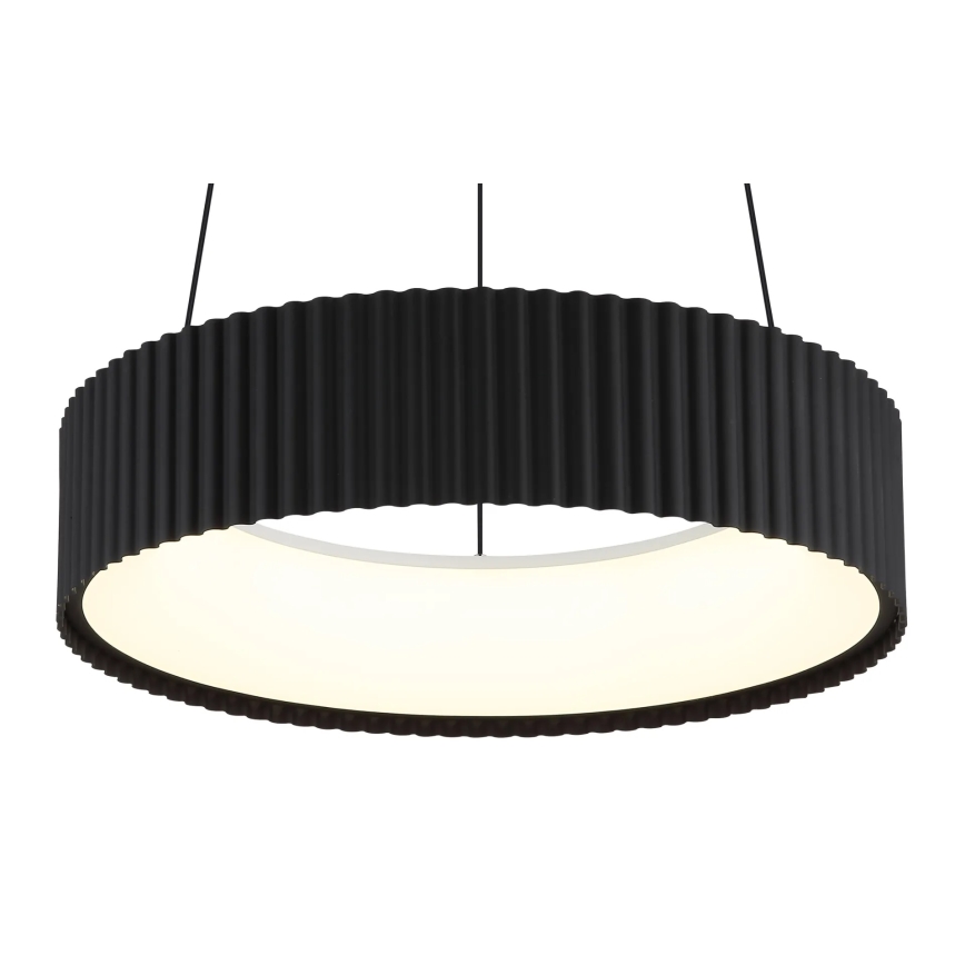 Globo - LED viseći luster na sajli LED/45W/230V 2700/4000/6000K, promjer 46 cm, crne boje