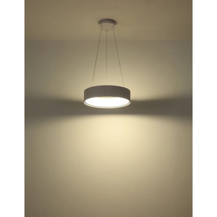 Globo - Viseći LED luster na sajli LED/45W/230V 2700/4000/6000K promjer 46 cm bijela