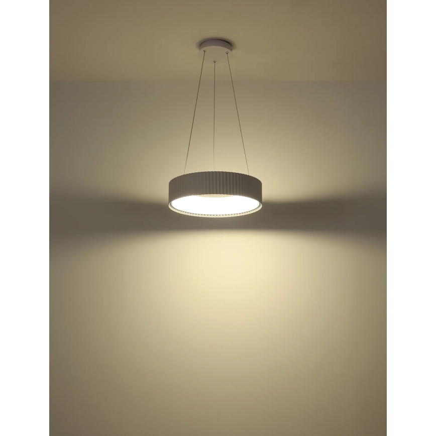 Globo - Viseći LED luster na sajli LED/45W/230V 2700/4000/6000K promjer 46 cm bijela