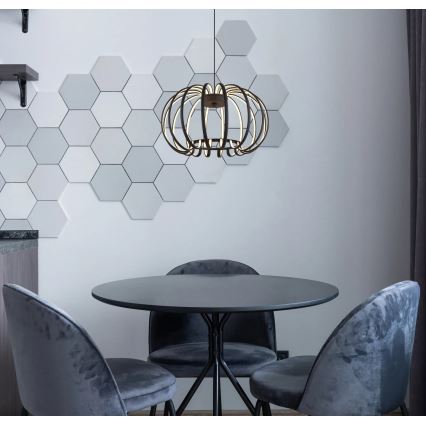 Globo - LED luster na kabelu s mogućnošću prigušivanja LED/40W/230V 3000K crna