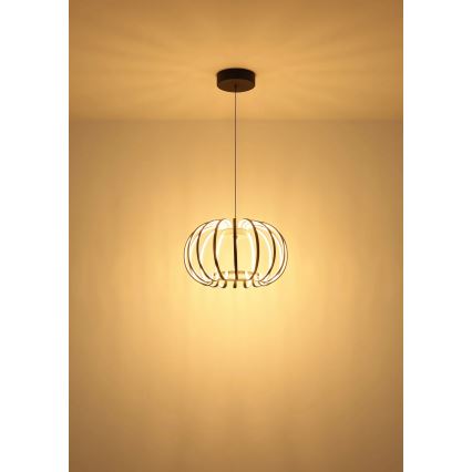 Globo - LED luster na kabelu s mogućnošću prigušivanja LED/40W/230V 3000K crna