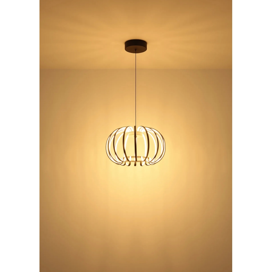 Globo - LED luster na kabelu s mogućnošću prigušivanja LED/40W/230V 3000K crna