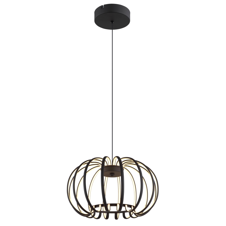 Globo - LED luster na kabelu s mogućnošću prigušivanja LED/40W/230V 3000K crna