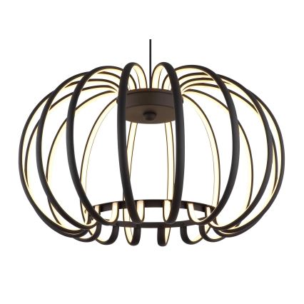 Globo - LED luster na kabelu s mogućnošću prigušivanja LED/40W/230V 3000K crna