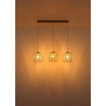 Globo - Luster na kabelu 3xE27/40W/230V