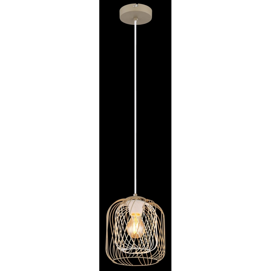 Globo - Luster na sajli 1xE27/40W/230V Ø 18 cm