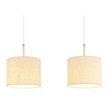 Globo - Luster na sajli 3xE27/40W/230V