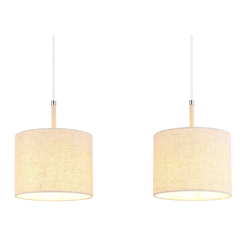 Globo - Luster na sajli 3xE27/40W/230V