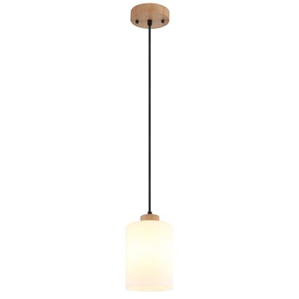 Globo - Luster na kabelu 1xE27/60W/230V bež/bijela