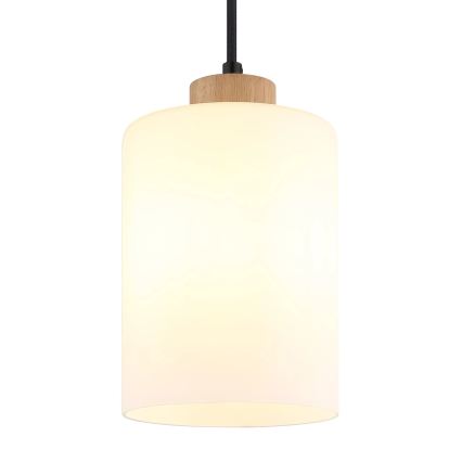 Globo - Luster na kabelu 1xE27/60W/230V bež/bijela