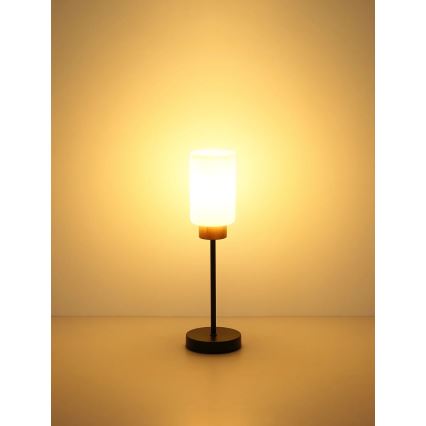Globo - Stolna svjetiljka 1xE27/60W/230V crna/bijela
