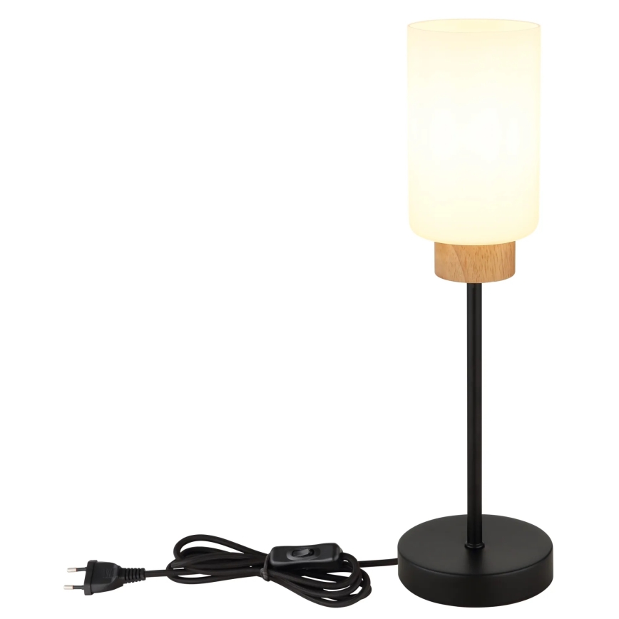 Globo - Stolna svjetiljka 1xE27/60W/230V crna/bijela
