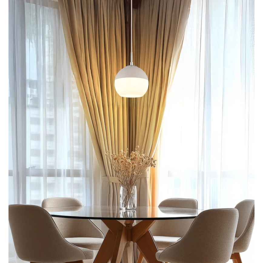 Globo - Luster na sajli 1xE27/60W/230V, promjer 20 cm