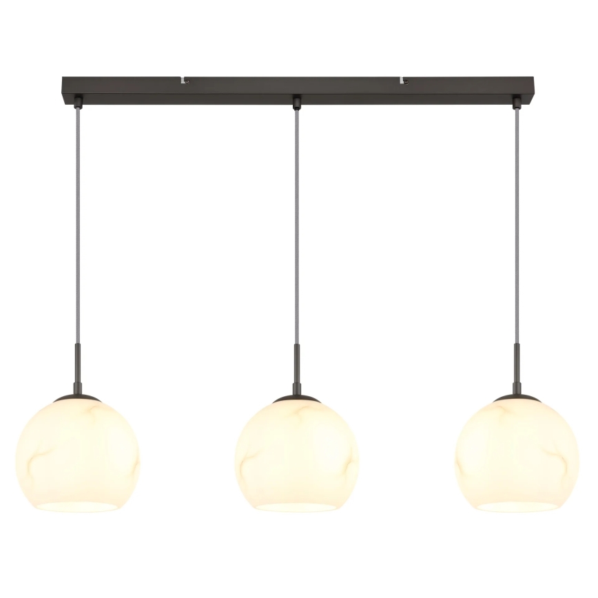 Globo - Luster na sajli 3xE27/60W/230V