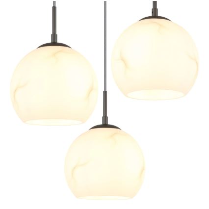 Globo - Luster na sajli 3xE27/60W/230V Ø 42,5 cm