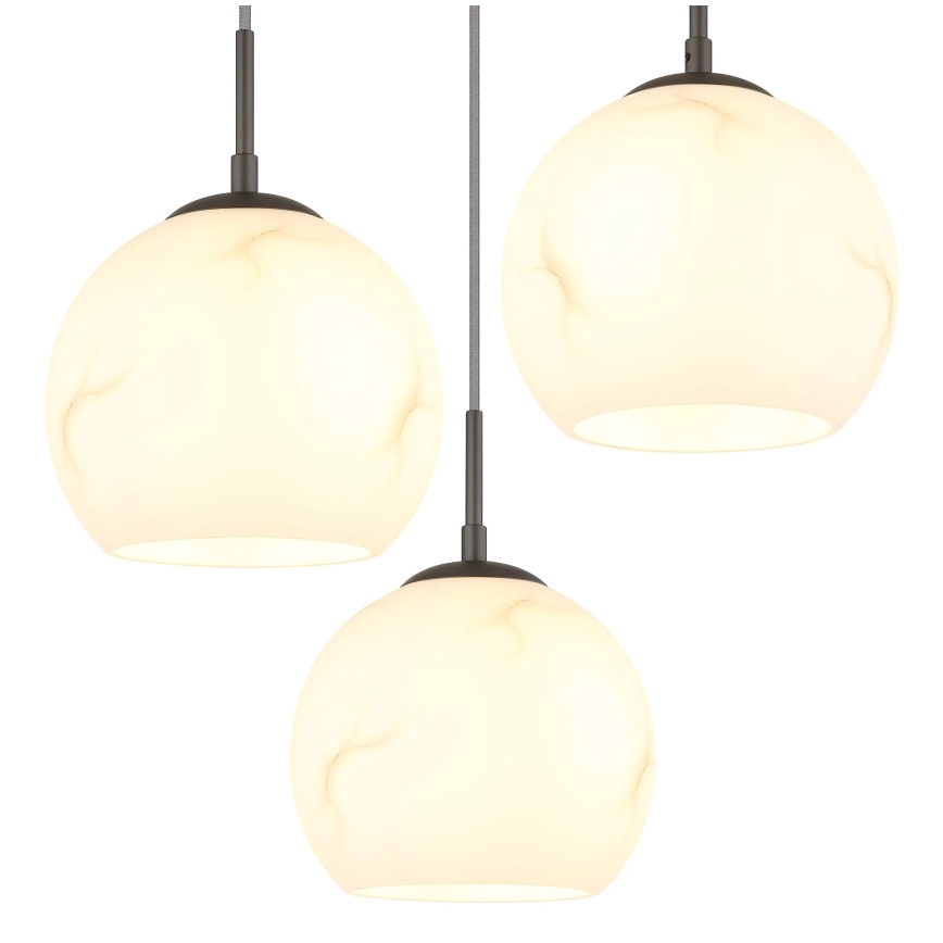 Globo - Luster na sajli 3xE27/60W/230V Ø 42,5 cm