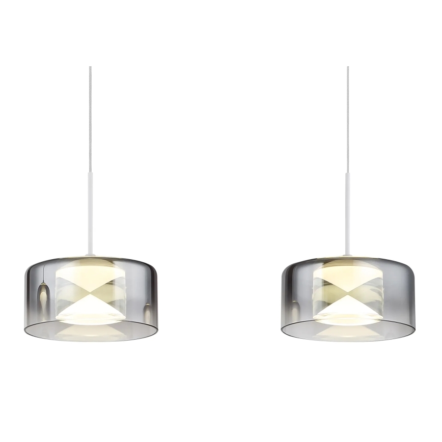 Globo - LED luster na sajli LED/24W/230V bijela/dimljena