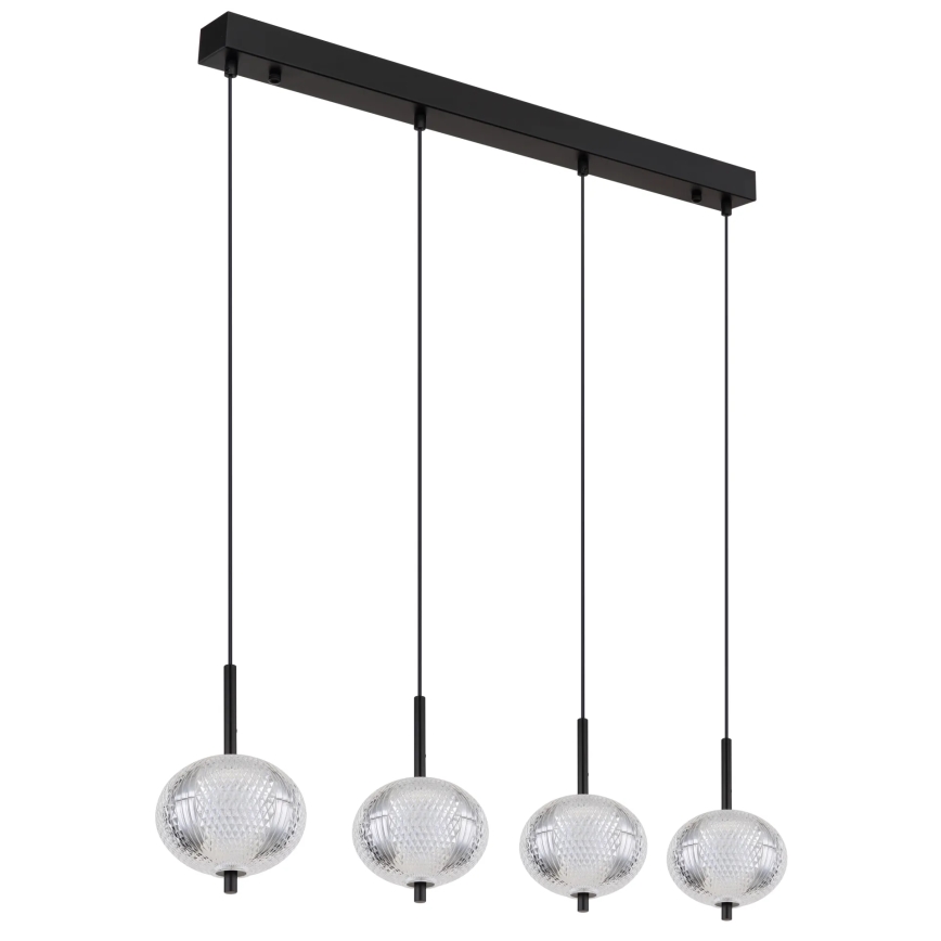 Globo - LED Luster na sajli 4xLED/5,75W/230V 3000/4500/6500K