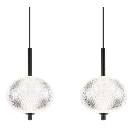 Globo - LED Luster na sajli 4xLED/5,75W/230V 3000/4500/6500K