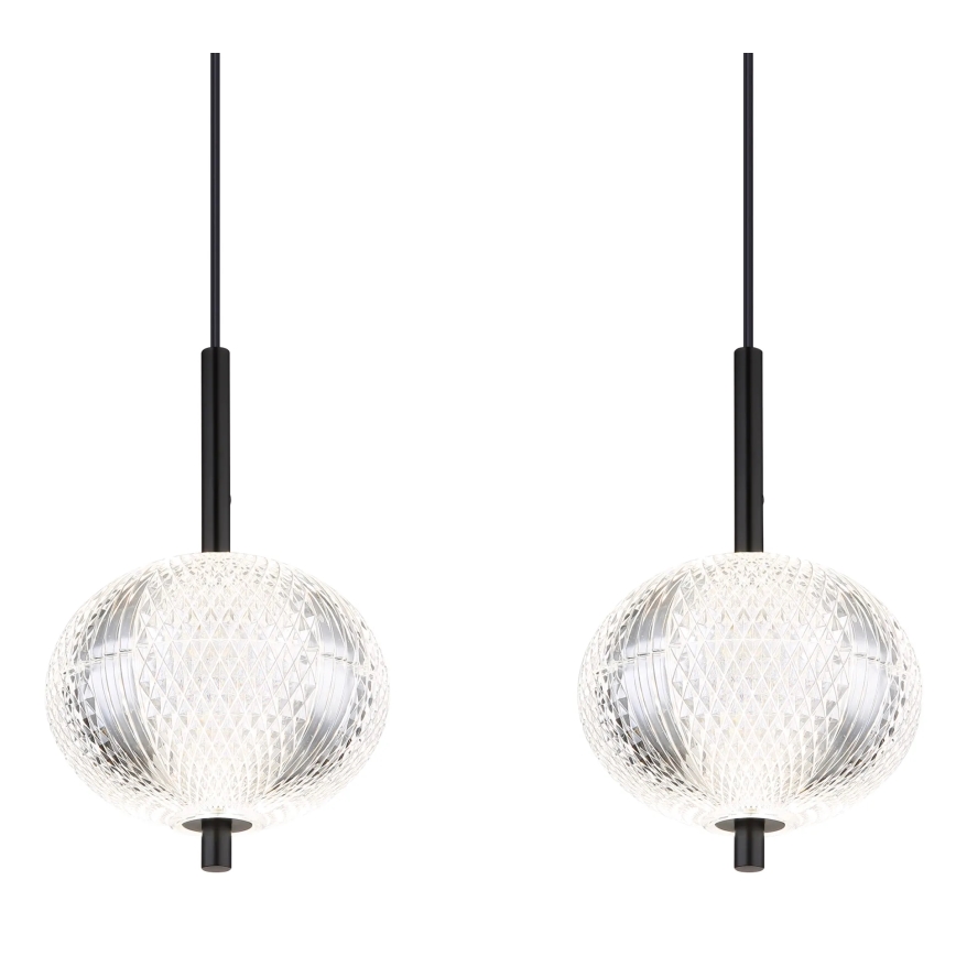 Globo - LED Luster na sajli 4xLED/5,75W/230V 3000/4500/6500K