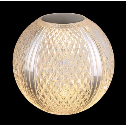 Globo - LED Prigušiva stolna lampa na dodir LED/2W/5V 1200 mAh USB prozirna