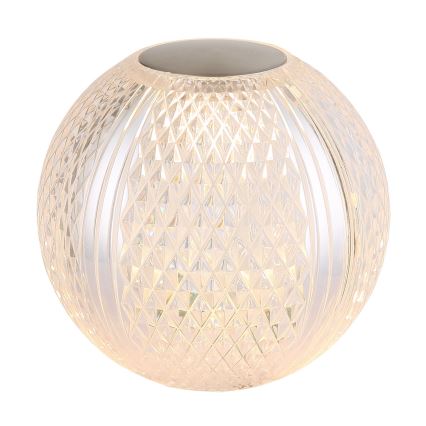 Globo - LED Prigušiva stolna lampa na dodir LED/2W/5V 1200 mAh USB prozirna
