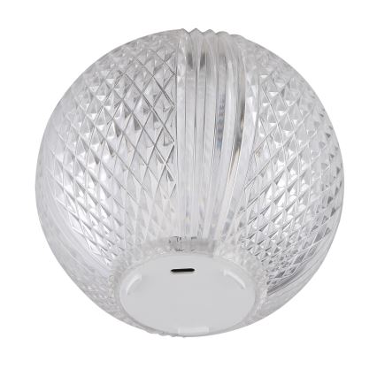 Globo - LED Prigušiva stolna lampa na dodir LED/2W/5V 1200 mAh USB prozirna