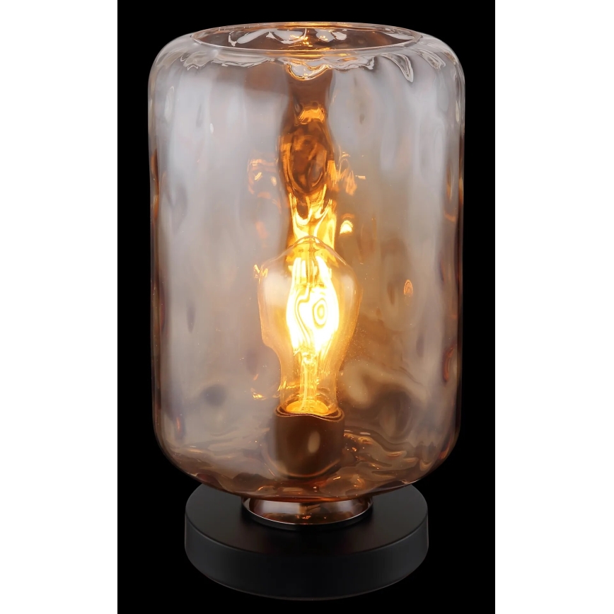 Globo - Stolna lampa 1xE27/60W/230V smeđa