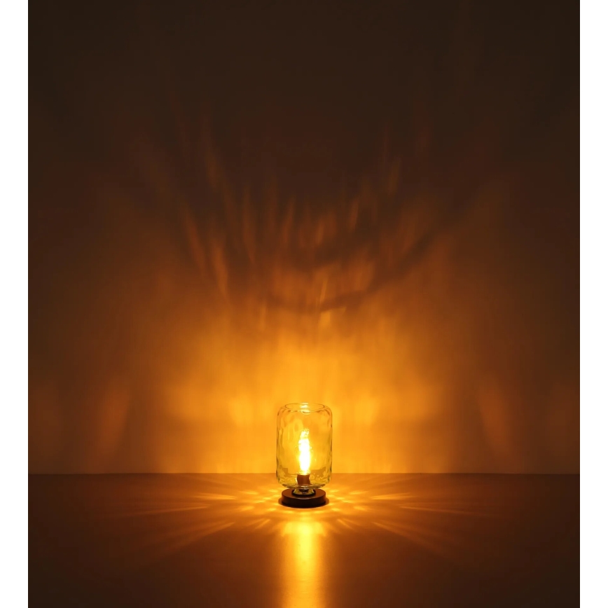 Globo - Stolna lampa 1xE27/60W/230V zelena