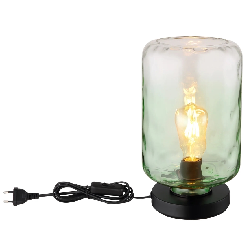 Globo - Stolna lampa 1xE27/60W/230V zelena