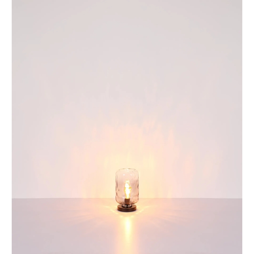 Globo - Stolna lampa 1xE27/60W/230V siva