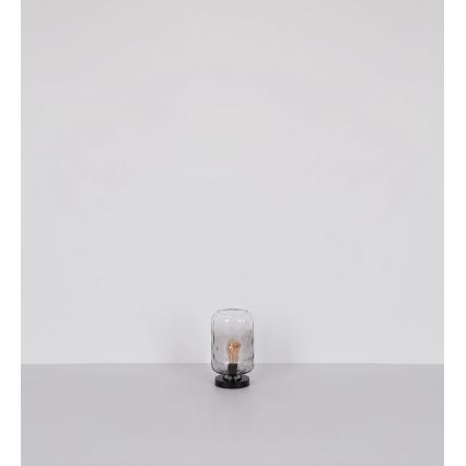 Globo - Stolna lampa 1xE27/60W/230V siva