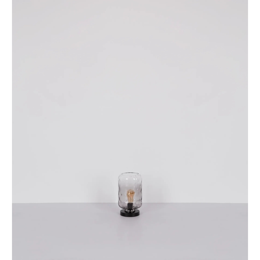 Globo - Stolna lampa 1xE27/60W/230V siva