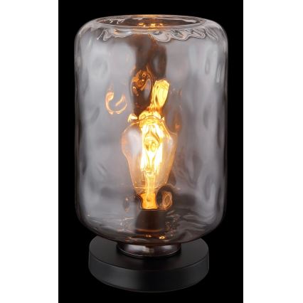 Globo - Stolna lampa 1xE27/60W/230V siva