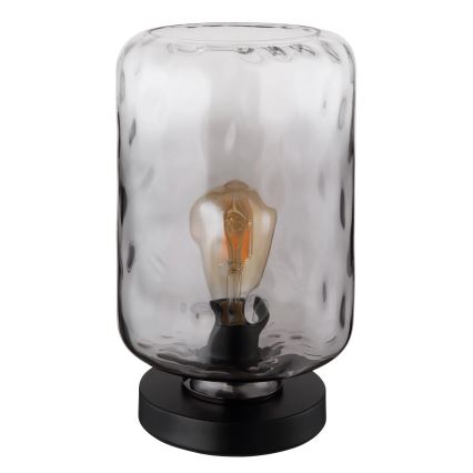 Globo - Stolna lampa 1xE27/60W/230V siva