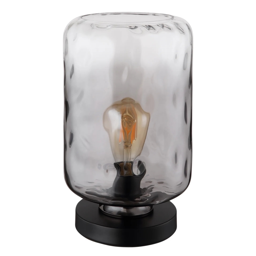 Globo - Stolna lampa 1xE27/60W/230V siva