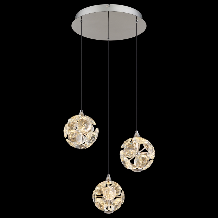 Globo - LED luster na sajli LED/24W/230V
