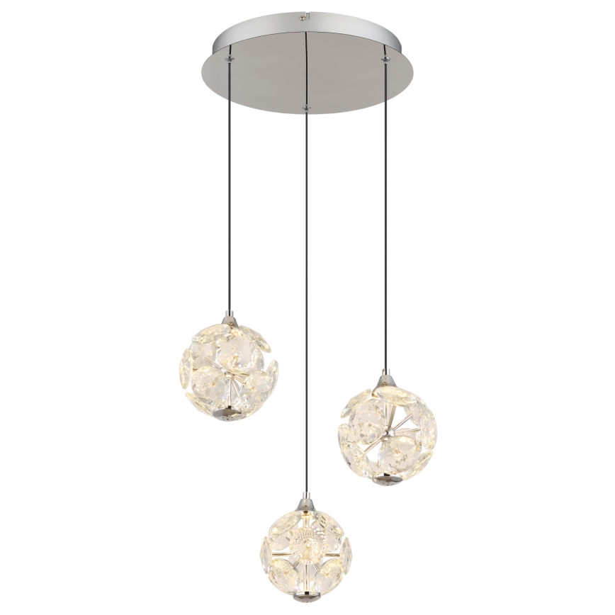 Globo - LED luster na sajli LED/24W/230V