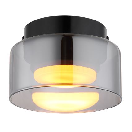Globo - LED Stropna svjetiljka 1xGX53/6W/230V pr. 13 cm dimna/crna
