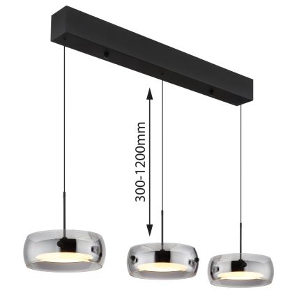 Globo - viseći LED luster na sajli LED/30W/230V 3000K