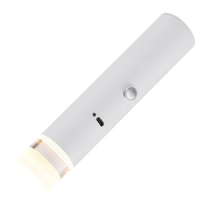 Globo - LED punjiva svjetiljka na dodir s prigušivanjem 2u1 LED/2W/230/5V bijela