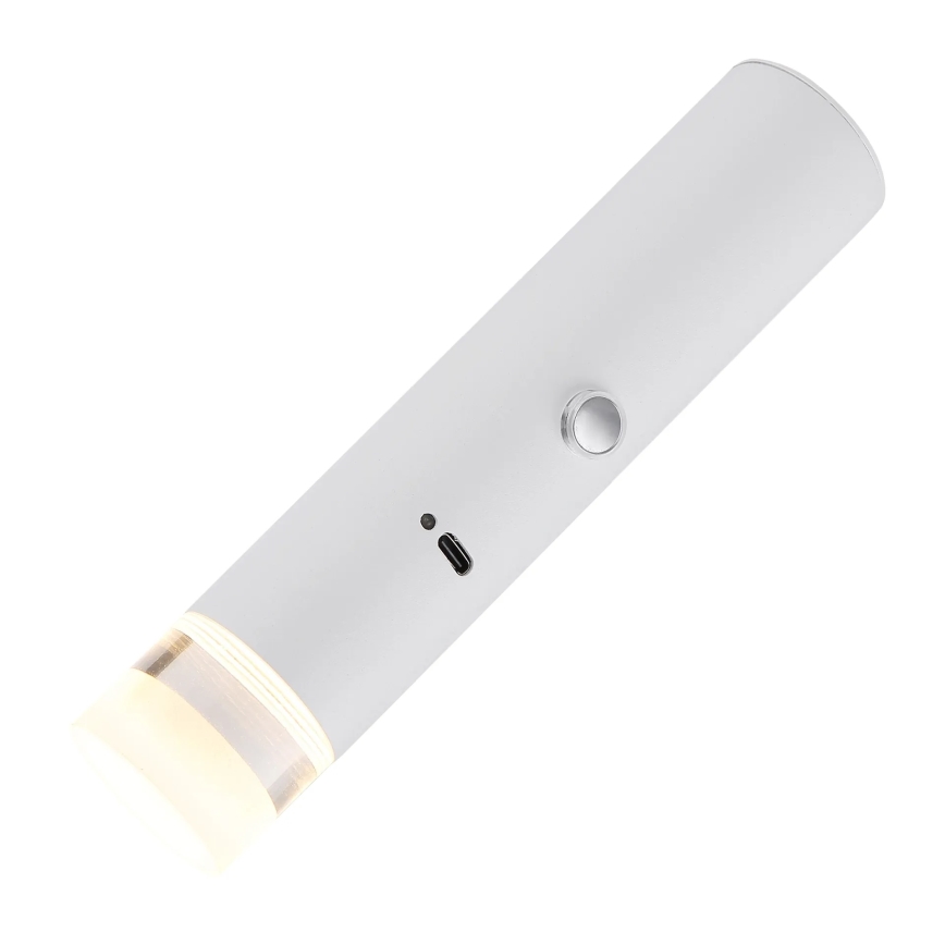 Globo - LED punjiva svjetiljka na dodir s prigušivanjem 2u1 LED/2W/230/5V bijela