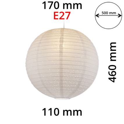 Globo - Sjenilo E27 pr. 50 cm