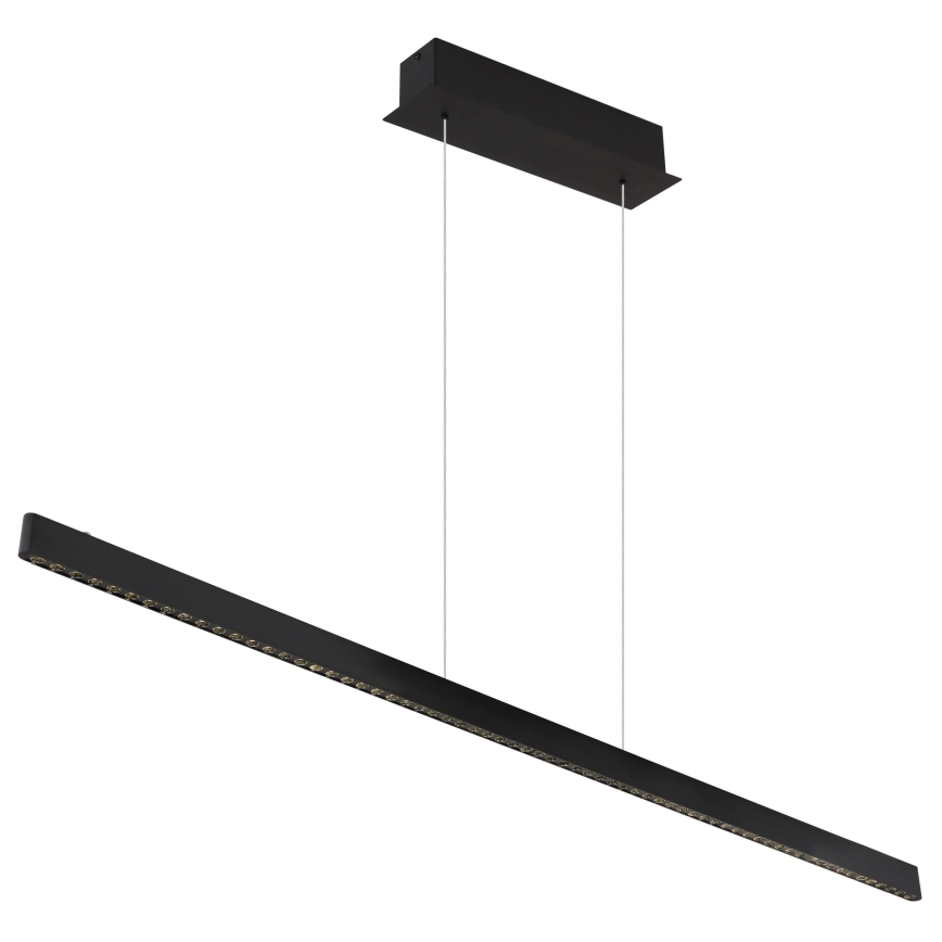Globo - LED luster na sajli s mogućnošću prigušivanja i dodirnim upravljanjem LED/43W/230V 4000K crni