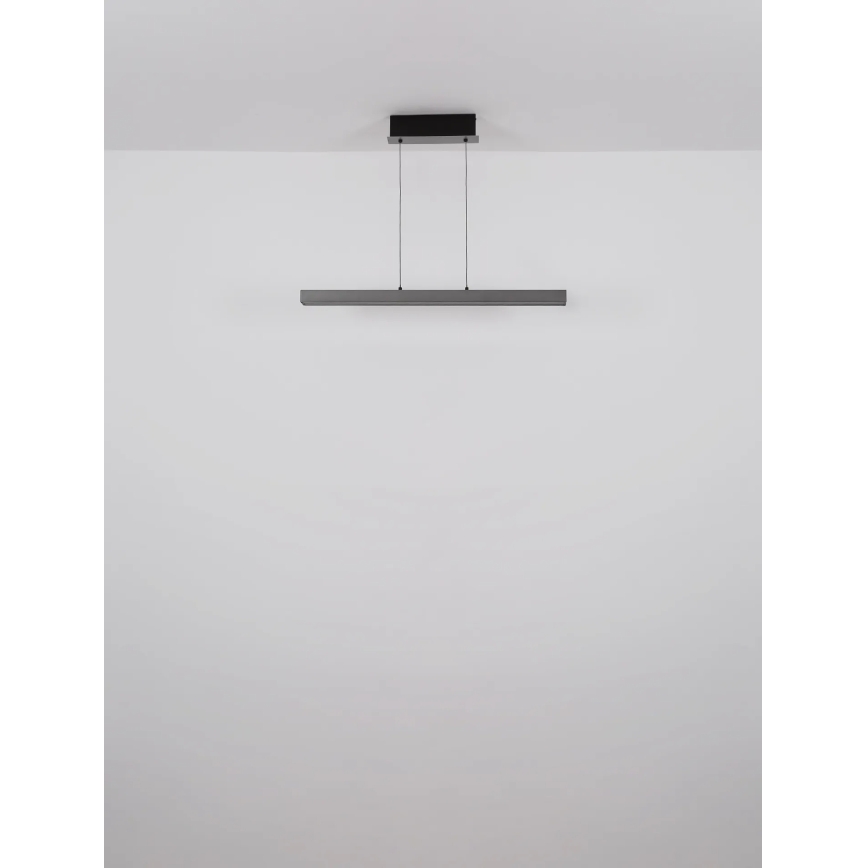 Globo - LED luster s dodirnim prigušivanjem na sajli LED/39W/230V 2700/4000/6000K siva