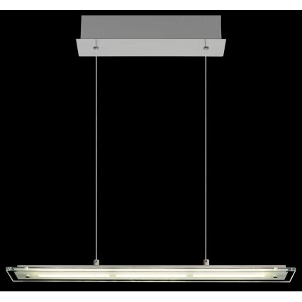 Globo - LED luster s dodirnim prigušivanjem na sajli LED/12W/230V 3000/4000/6500K