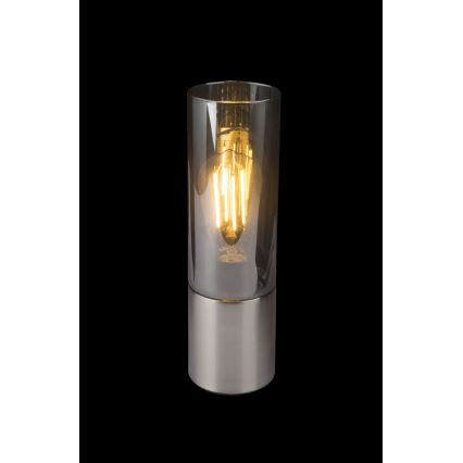Globo - Stolna lampa na dodir 1xE27/25W/230V pr. 9 cm mat krom