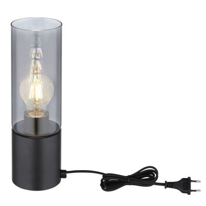 Globo - Stolna lampa na dodir 1xE27/25W/230V pr. 9 cm crna